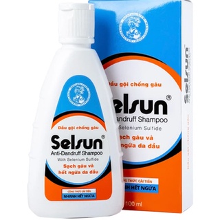 Dầu Gội Chống Gàu Selsun 100ml, sạch gầu hết ngứa da đầu, 100% chính hãng, vov567 cung cấp và bảo trợ.