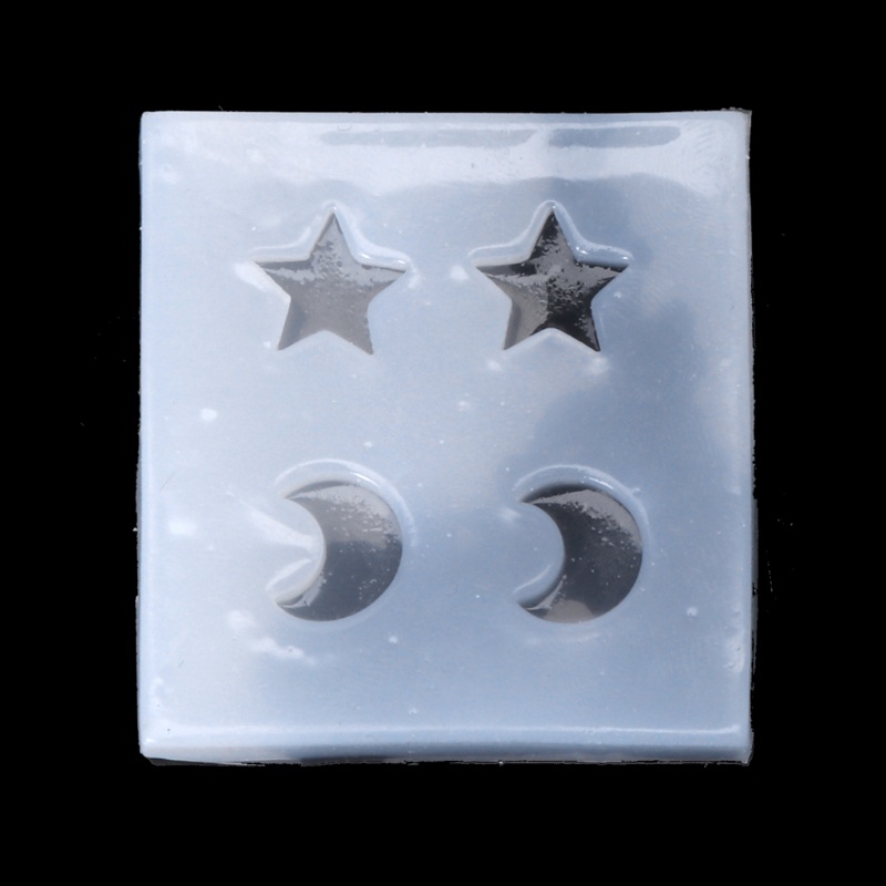 Khuôn Silicone Làm Trang Sức Hình Tròn / Vuông / Oval Diy