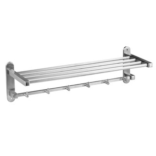 Thanh Treo Khăn 2 Tầng Cao Cấp MKT-07 Inox 304 (Màu inox Mờ)