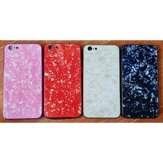 Ốp Lưng iPhone 6 / 6s Viền TPU Dẻo Lưng Xà Cừ Bóng Cao Cấp