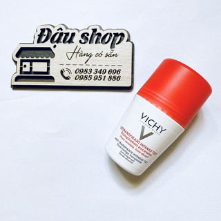 [Nhập khẩu] Lăn khử mùi VICHY giữ khô thoáng, ngăn mồ hôi suốt 72h DÉODORANT DETRANSPIRANT INTENSIF (Màu đỏ)
