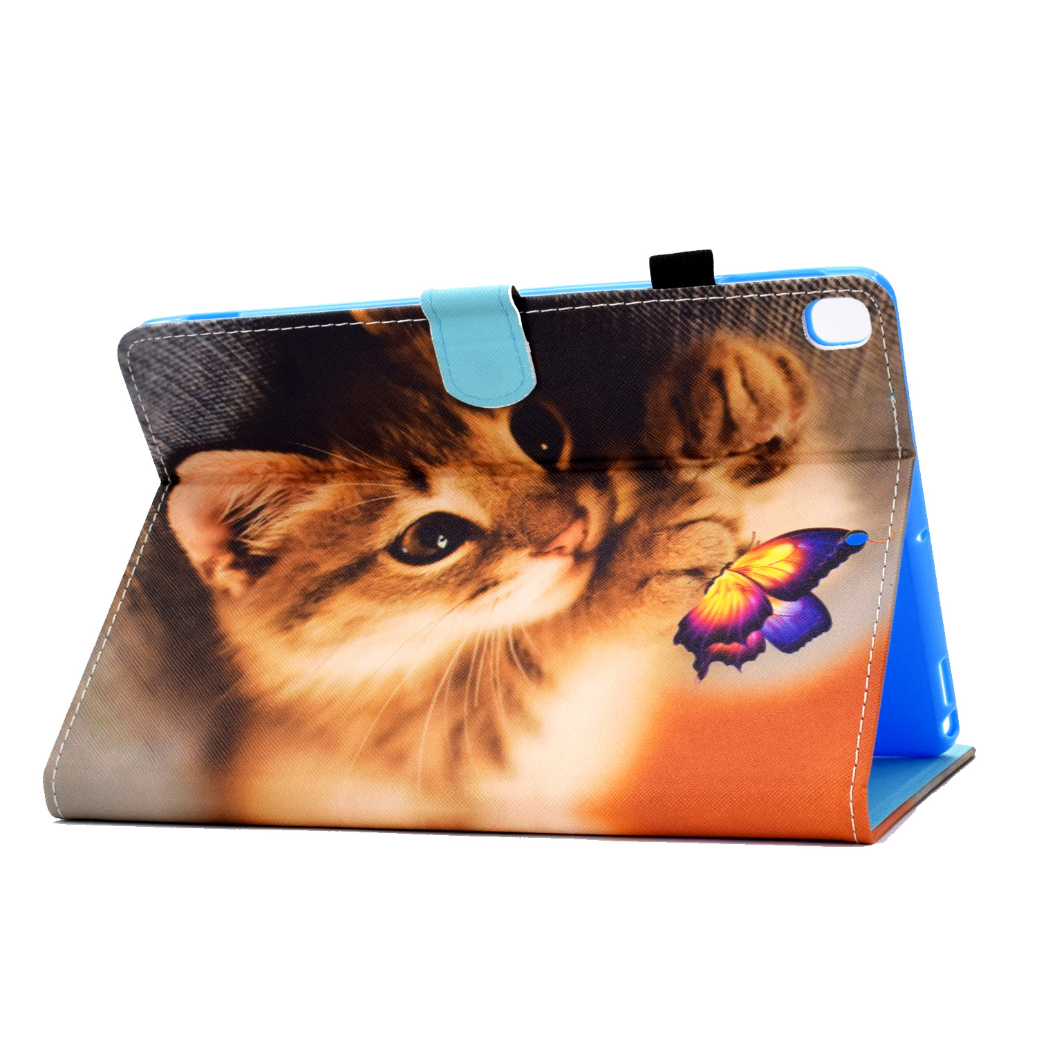 Cat Case for iPad Air 2019 3 3rd Generation Pro 10.5 A2123 A2152 Smart Cover Soft Shockproof Animal Flip Anti Slip Tablet Shell + Film + Pen
