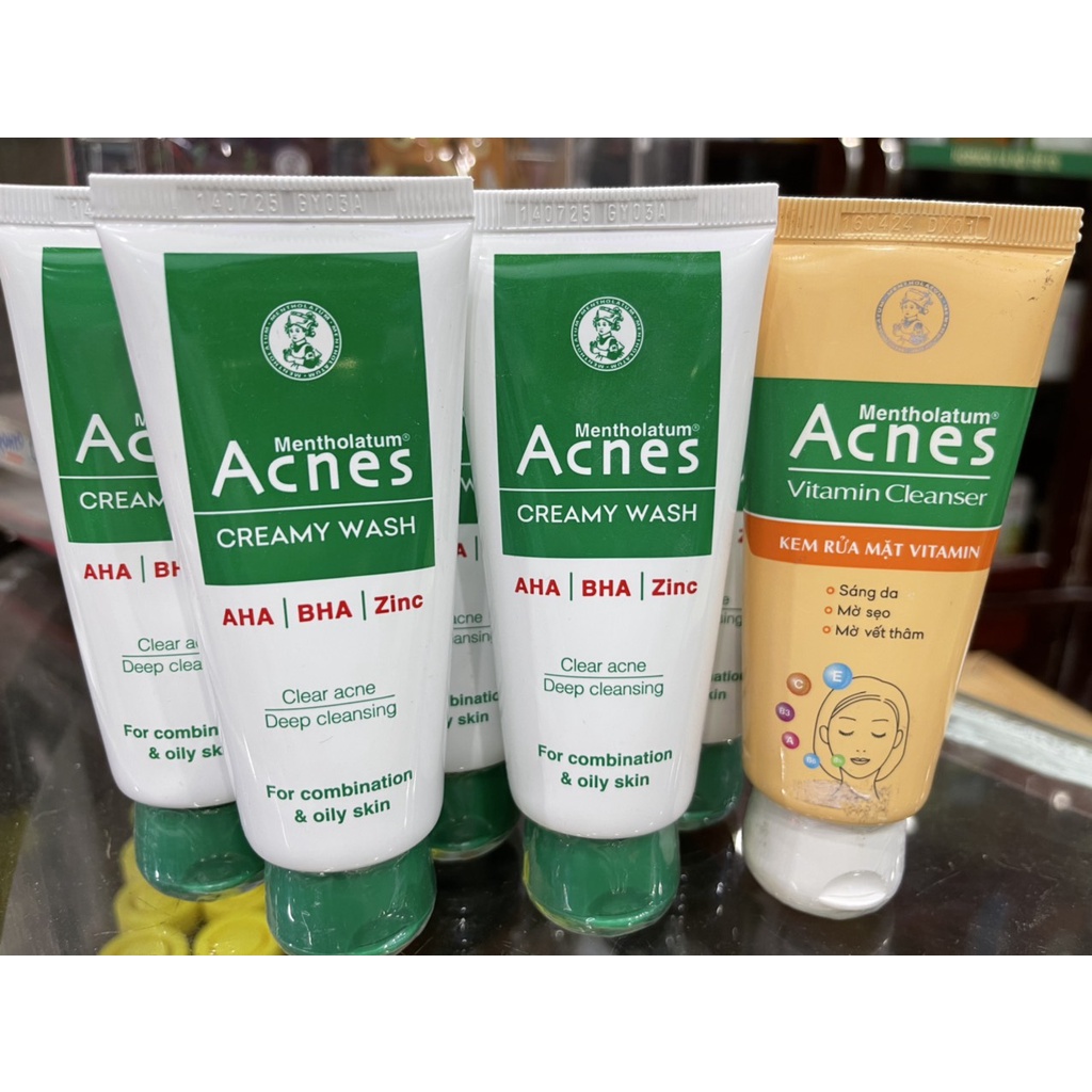 Sữa rửa mặt Acnes bé 50g