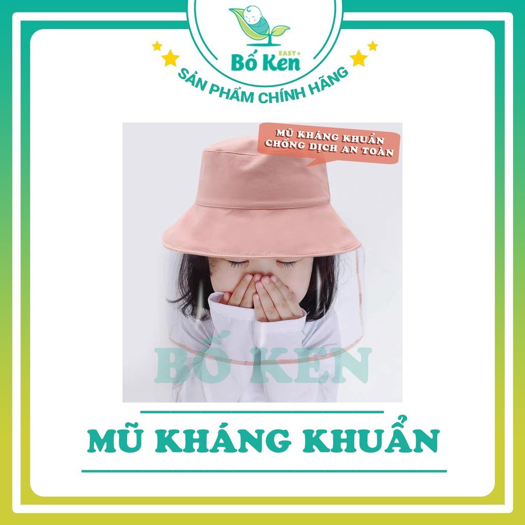 Shop Bố Ken Nón / Mũ Kháng Khuẩn An Toàn - Chống Sương Gió [Hàng Việt Nam Chất Lượng Cao]