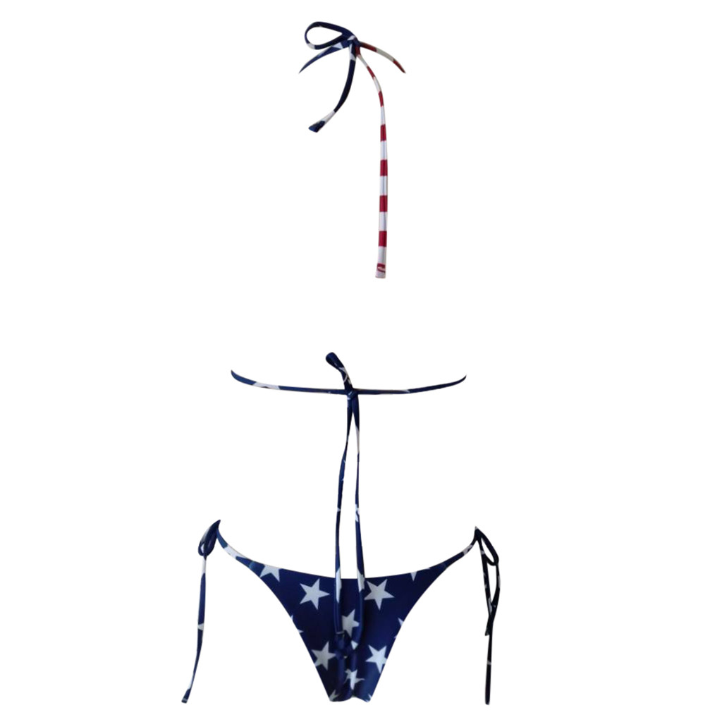 [Mã FAGREEN245 giảm 10% tối đa 30K đơn 99K] Bộ Bikini Hai Mảnh Họa Tiết Cờ Mỹ Quyến Rũ Cho Nữ | BigBuy360 - bigbuy360.vn