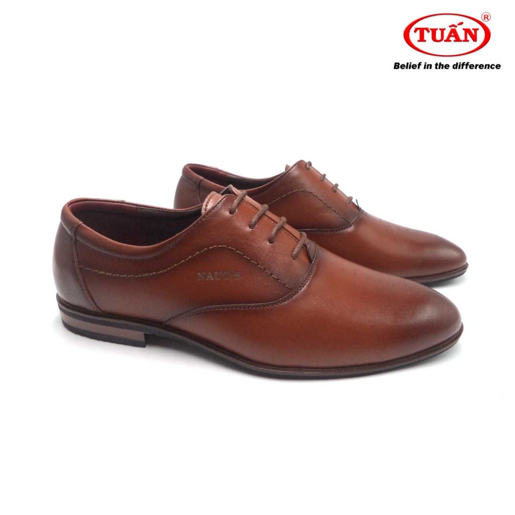 Giày da nam buôc dây thương hiệu Tuấn GXHU-194