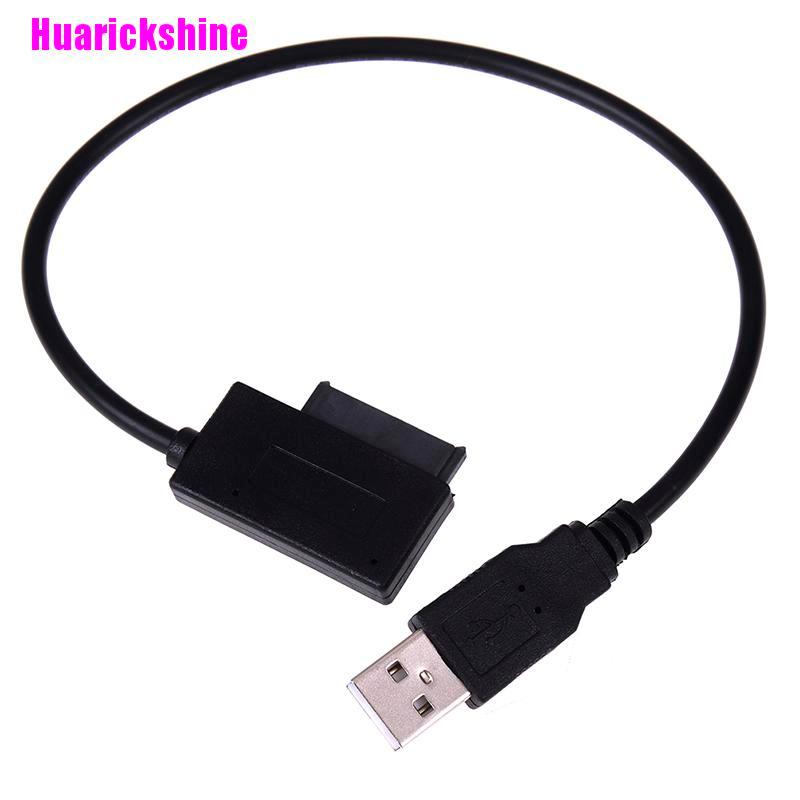 Dây Cáp Chuyển Đổi Usb Sang 7 + 6 13pin Slim Sata / Ide Cd Dvd Rom