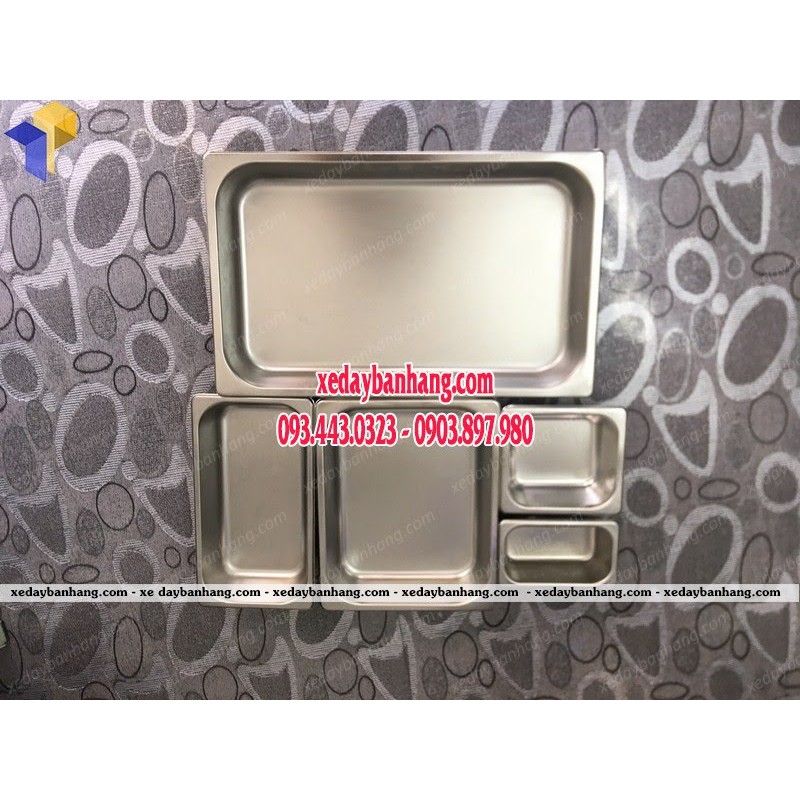 Báo giá khay inox đựng thức ăn giá rẻ - ĐT:0903897980 - xedaybanhang.com