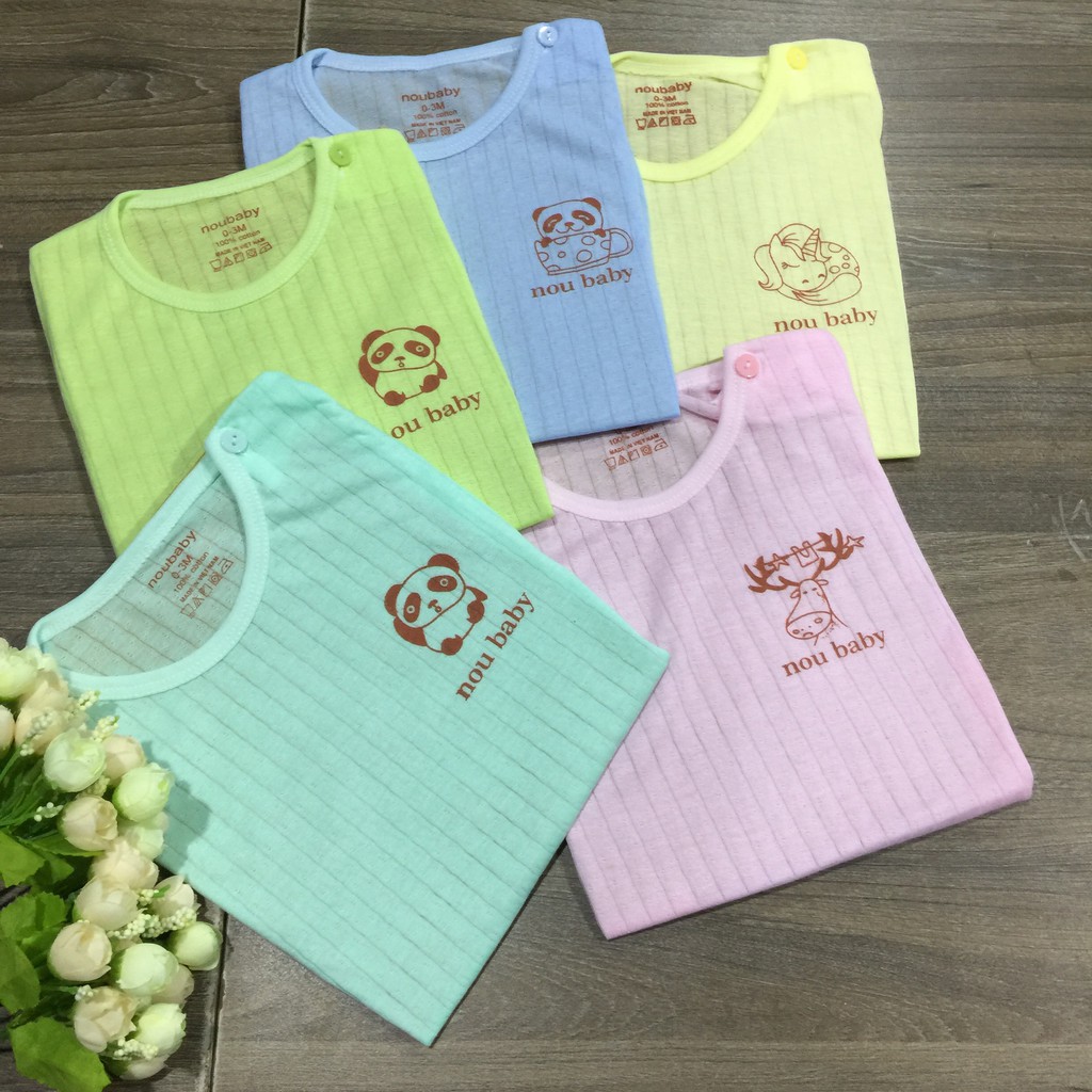 Bộ quần áo trẻ em cotton giấy cộc tay (HN 517)