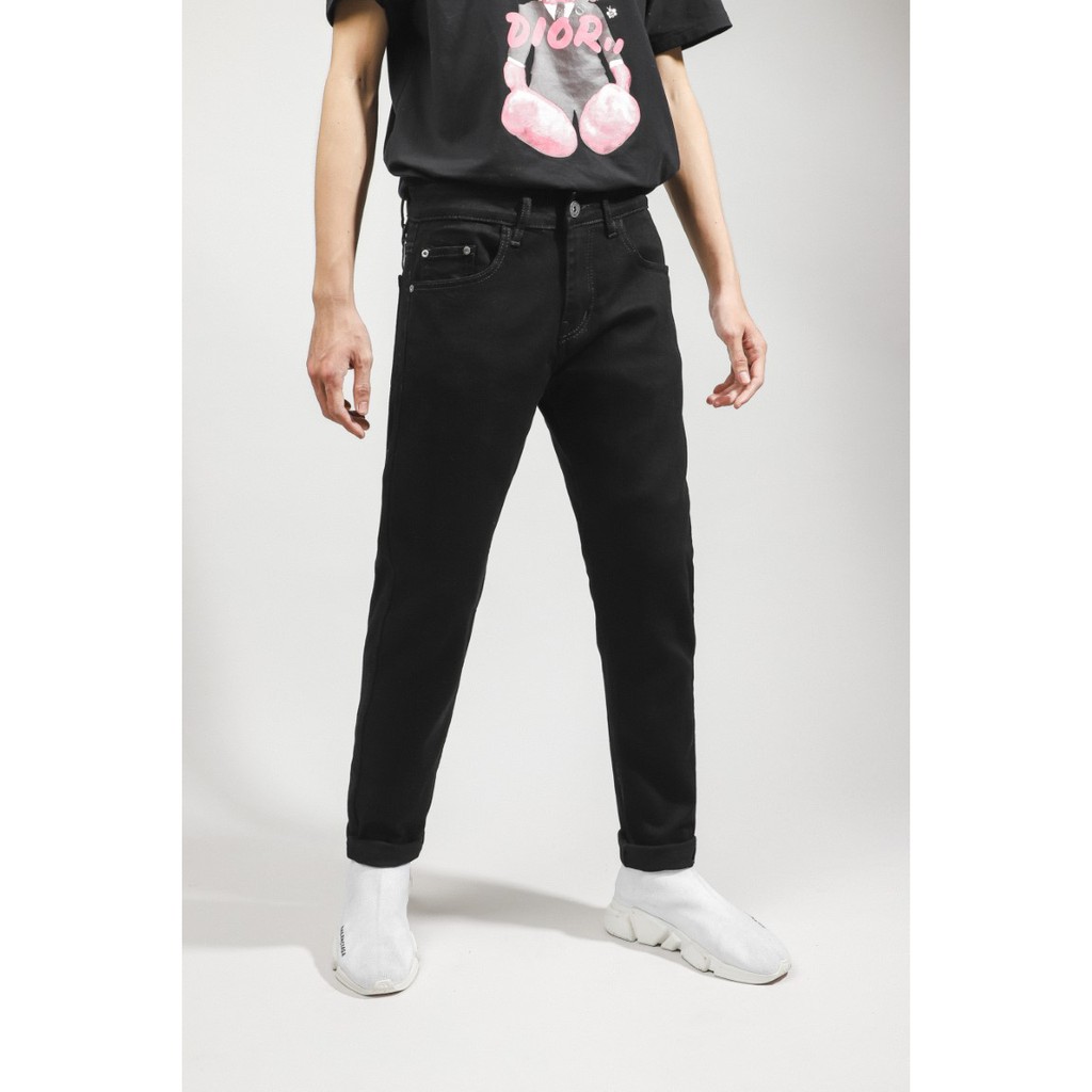 |Hẻm Store| Quần Jean nam, quần bò nam SATOSHI form slimfit ống ôm gọn chất jean co dãn thoải mái | BigBuy360 - bigbuy360.vn