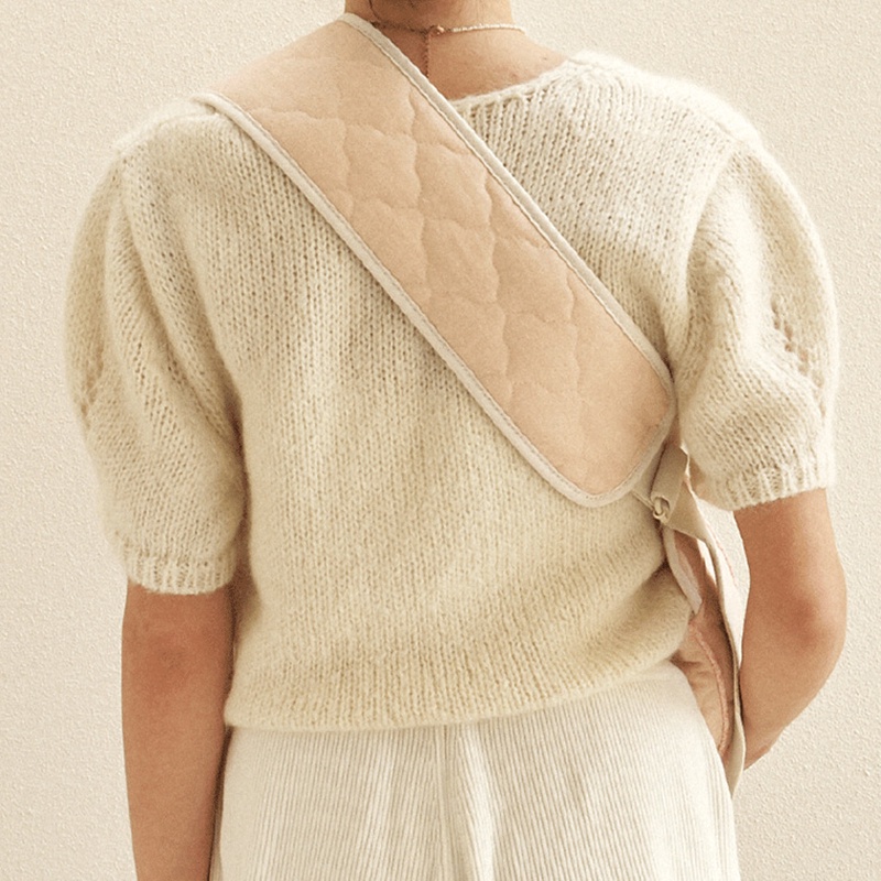 Túi đeo chéo mang theo thú cưng IELGY vải canvas sức chứa lớn phong cách Hàn Quốc thời trang cho nữ