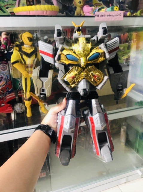 Đồ chơi siêu nhân Robo Power Rangers Mega force DX GOSEI ULTIMATE Megazord Goseiger BANDAI