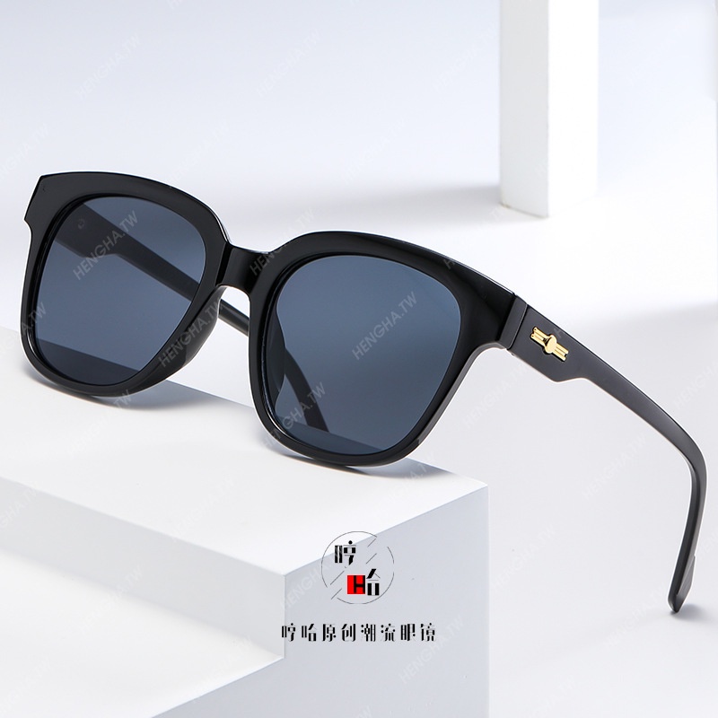 Kính mát thời trang phong cách retro Hàn Quốc dành cho nữ