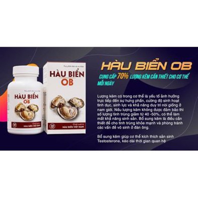 HÀU BIỂN OB (Cam kết chính hãng 100%)