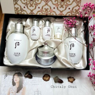 🌸set dưỡng trắng whoo radiant white moisture