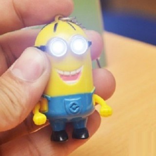[MINION]-Móc khóa Minion kêu I love You với đèn led có âm thanh -Móc khóa Minion kêu I love You sở hữu đèn led