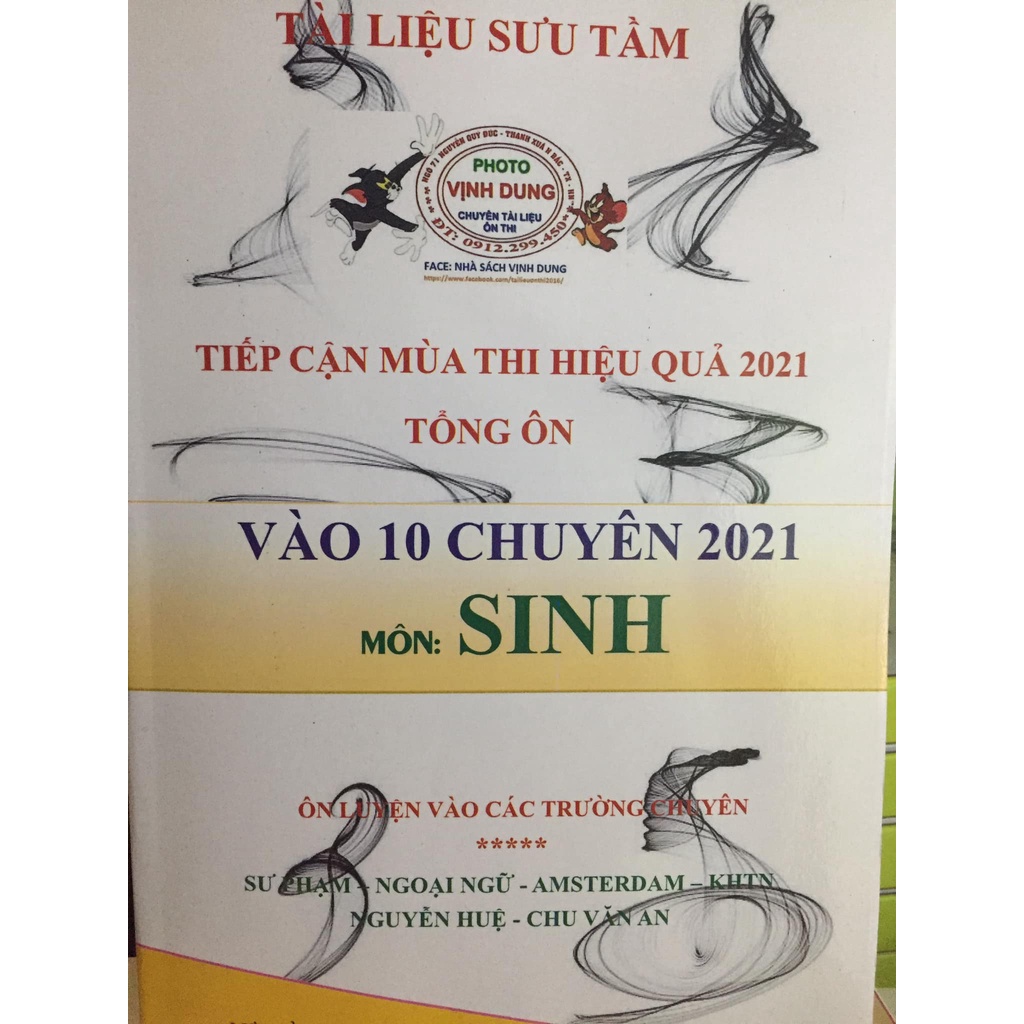 Bộ Đề Ôn Luyện Thi Vào Lớp 10 THPT Chuyên Môn Sinh Học (Có Đáp Án)
