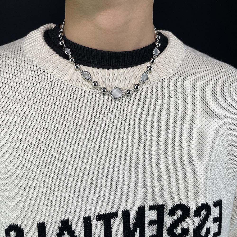Vòng Cổ Choker Màu Trắng Thanh Lịch Hợp Thời Trang Cho Nữ