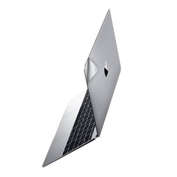 BỘ DÁN FULL BODY JCPAL 5 IN 1 MACBOOK MÀU GRAY (FULL DÒNG)