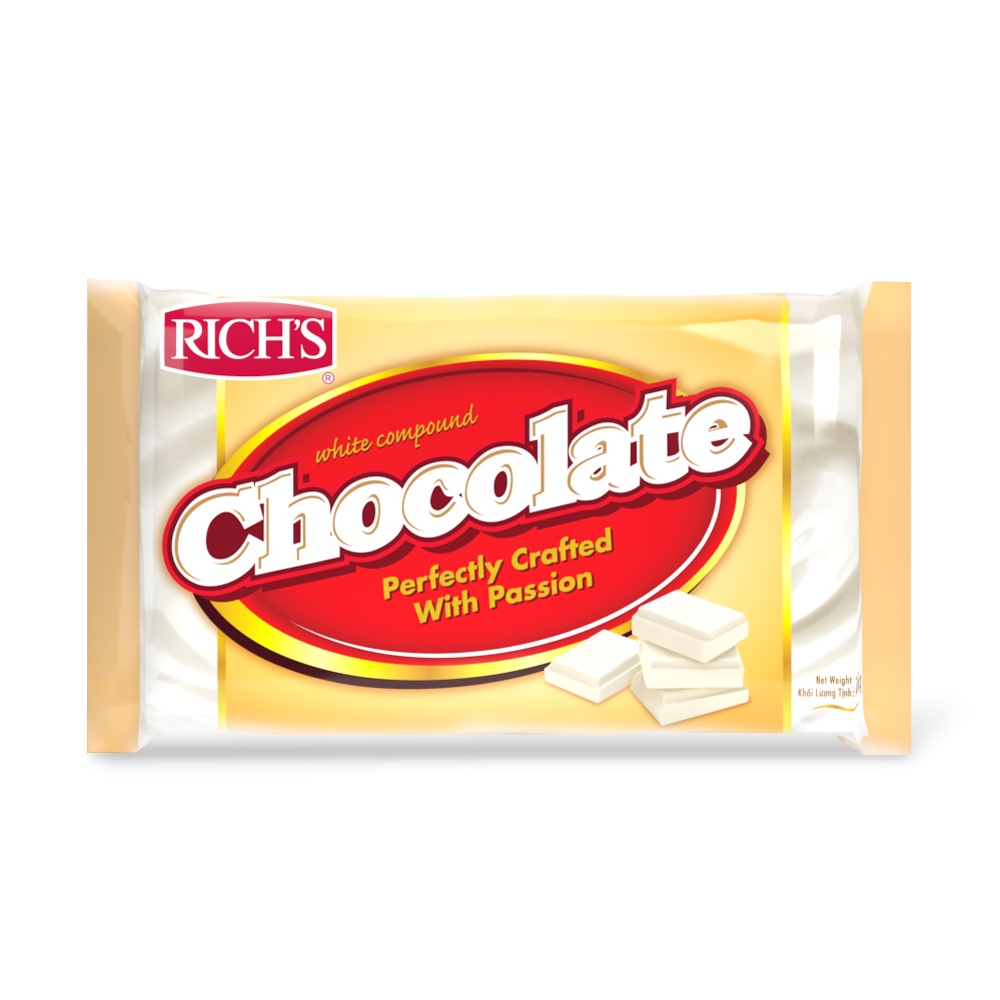 Sô-cô-la Compound Trắng Rich's Thỏi 1Kg