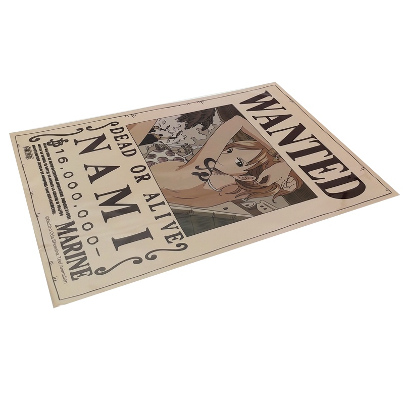 Poster One Piece - Lệnh Truy Nã Nami - TeenBox