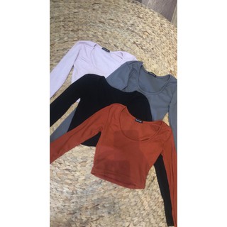 ÁO CỔ VUÔNG TAY DÀI