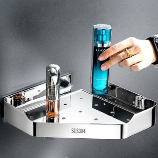 Kệ góc đơn để đồ phòng tắm Gi-Home cao cấp M13 (bố cục kim cương sang trọng, hiện đại)