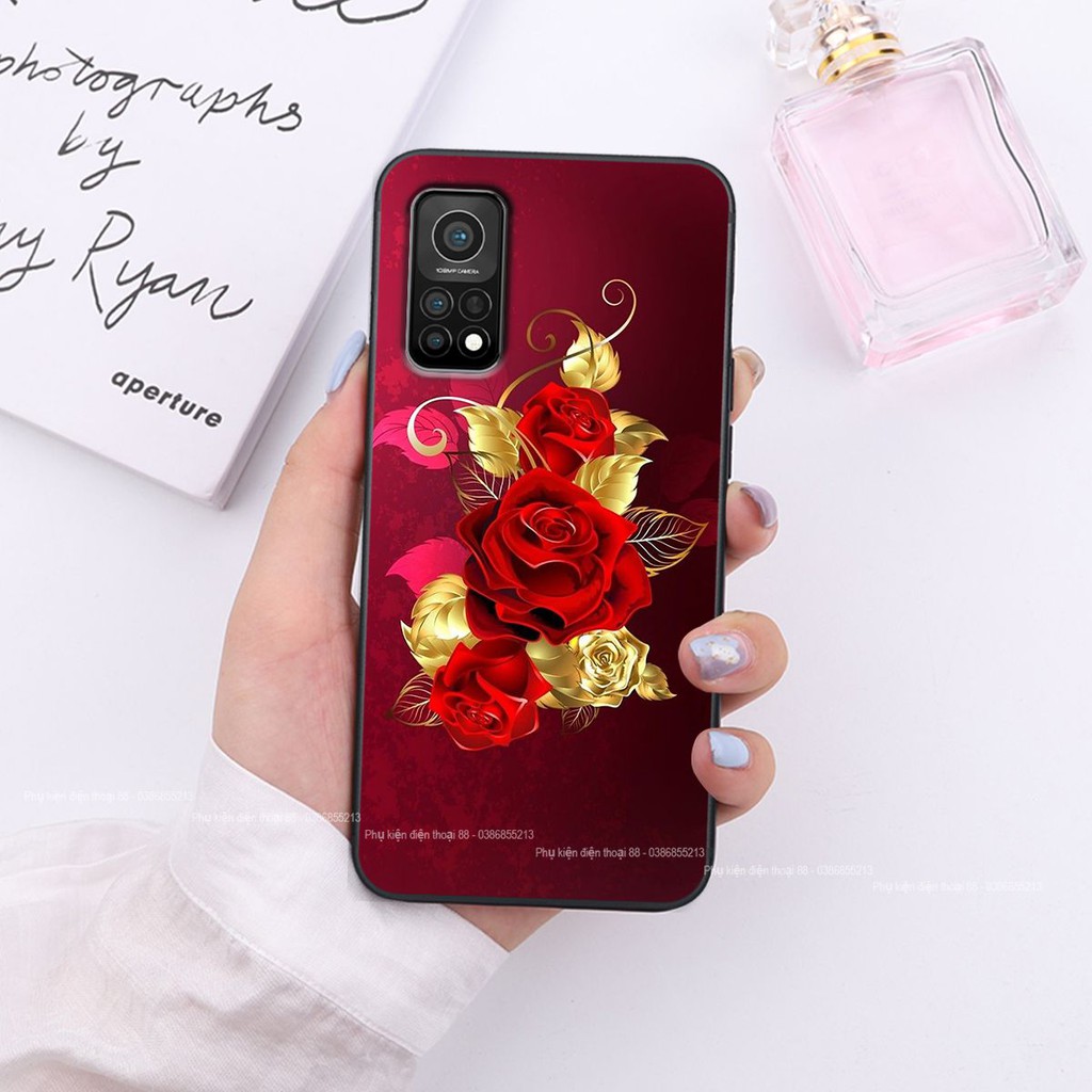Ốp lưng Xiaomi MI 10T PRO hình hình hoa, thiên nga, đẹp thời trang - CAO CẤP - SANG TRỌNG