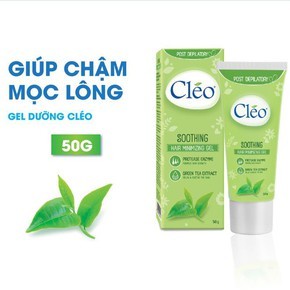 Gel Dịu Da Sau Tẩy Lông Cleo Hỗ Trợ Làm Chậm Mọc Lông 50g