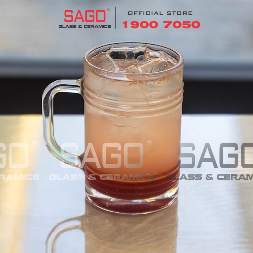 Ly Thủy Tinh Có Quai Pasabahce Tin Can Beer 400ml | Thủy tinh Cao Cấp, Nhập khẩu Thổ Nhĩ Kỳ