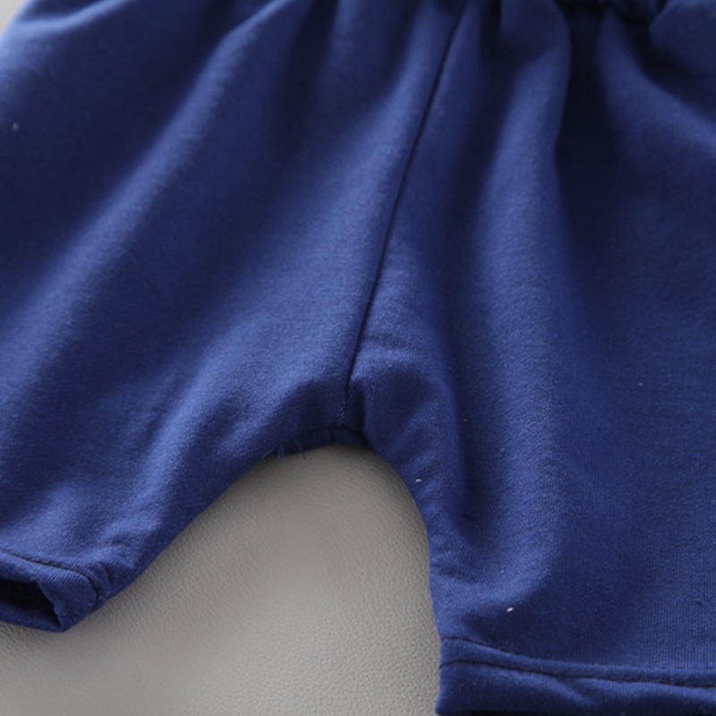 Set Áo Thun Cotton Ngắn Tay Và Quần Short In Hình Xe Xúc Hoạt Hình Cho Bé Trai