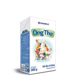 SỮA ĐẶC CÓ ĐƯỜNG ÔNG THỌ CHỮ XANH - HỘP GIẤY 380G