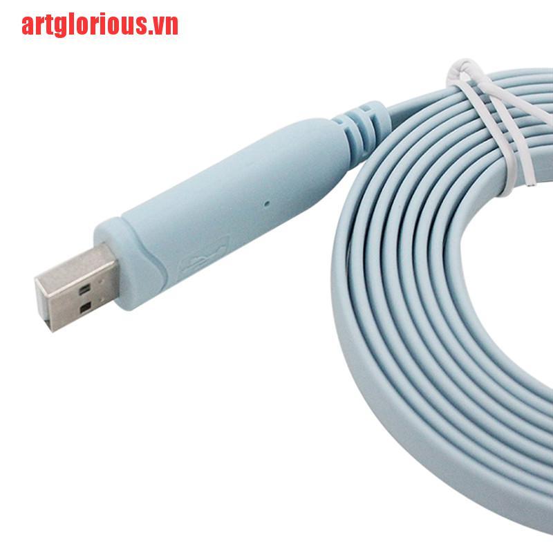 【artglorious】USB to RJ45 For Cisco USB Console Cable