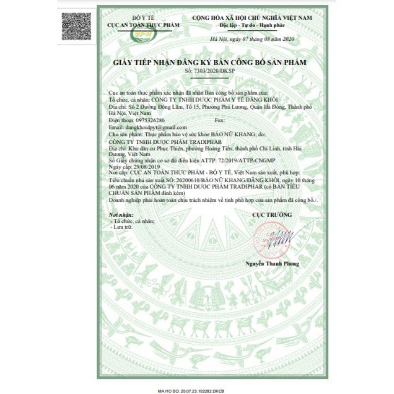 Sâm Tố Nữ Collagen Bảo Nữ Khang làm đẹp da, cân bằng nội tiết tố nữ