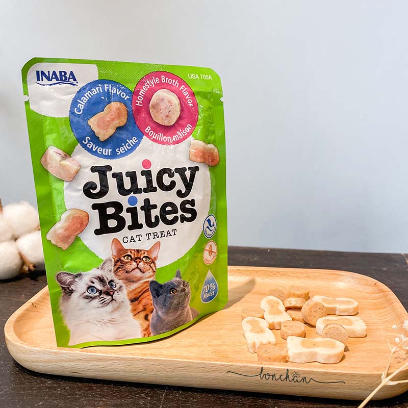 Snack cho mèo Juicy Bites 2 vị trong 1