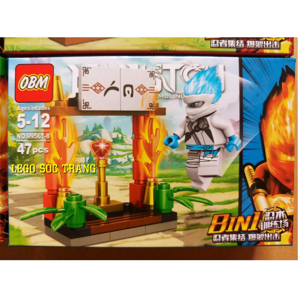 Mua Đồ chơi lắp ráp lego ninja xếp hình ninjago season phần 11 obm 99561  trọn bộ 8 hộp mô phỏng nhà đền. — Đồ chơi trẻ em