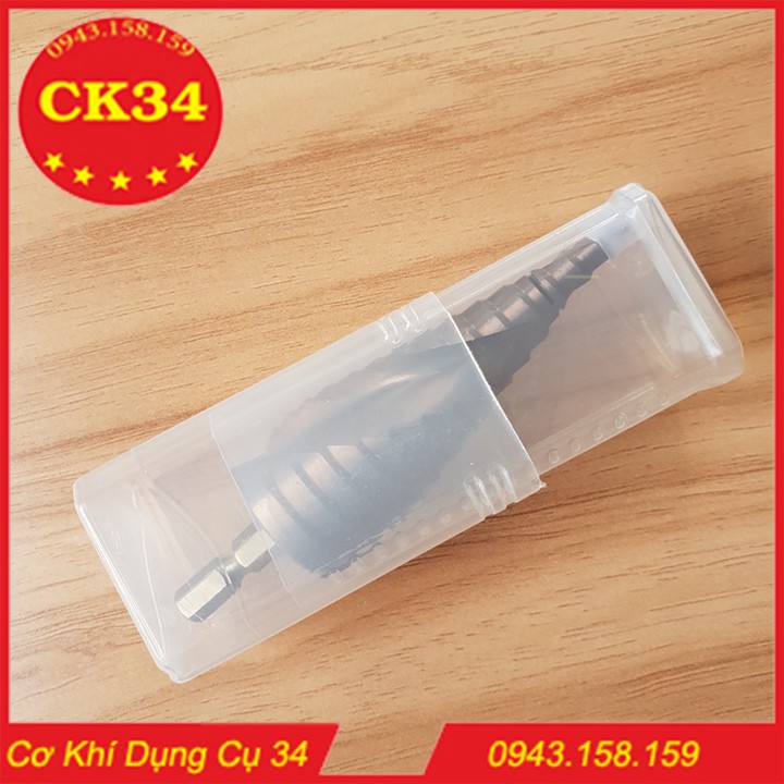 Mũi khoan bước tháp HSS Coban M35 4 - 32mm siêu cứng,khoan inox,sắt..