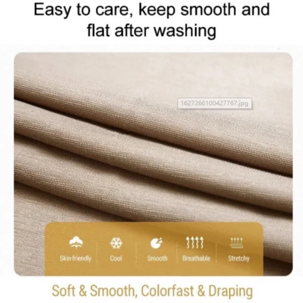 Quần dài ống đứng lưng thun co giãn thiết kế mới phong cách thời trang cho phái nữ trung niên