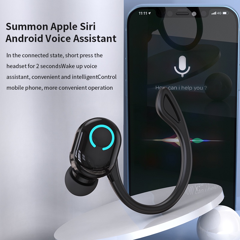 Tai nghe không dây 5.2 Móc Vành Tai Chống Ồn