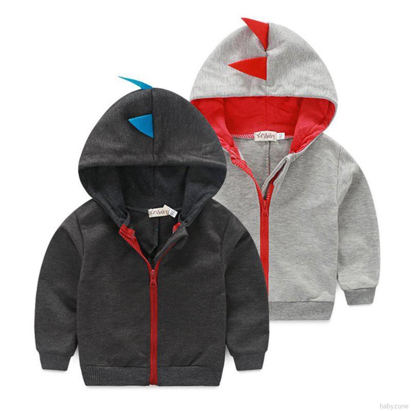 Áo hoodie thiết kế kiểu rồng ngộ nghĩnh đáng yêu cho trẻ em