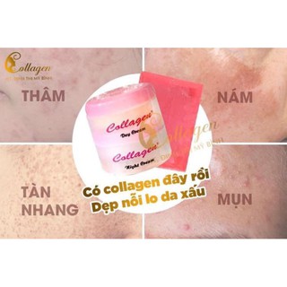Kem COLLAGEN PLUS VIT E NGÀY VÀ ĐÊM