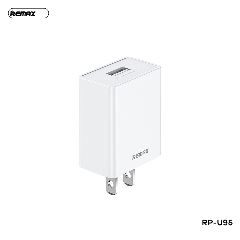 Củ sạc nhanh Remax RP U95  2A - Ổn định dòng điện - Tương thích mọi thiết bị