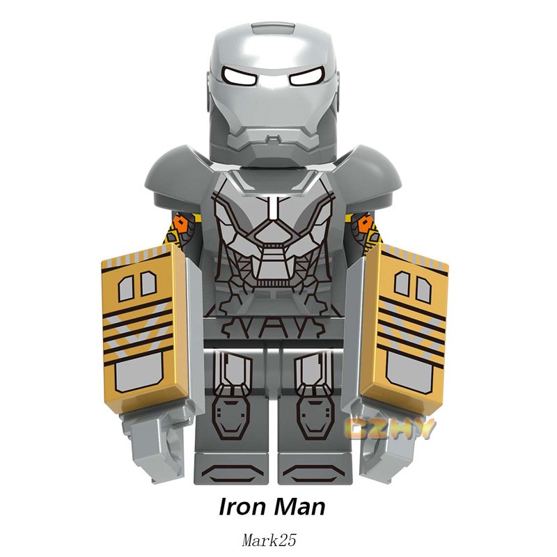 [Mã LIFETOYS1 giảm 30K đơn 99K] Bộ Đồ Chơi Lego Xếp Hình Iron Man X0253 MK24 MK25 MK29 MK30 MK31 MK32 MK34 MK35