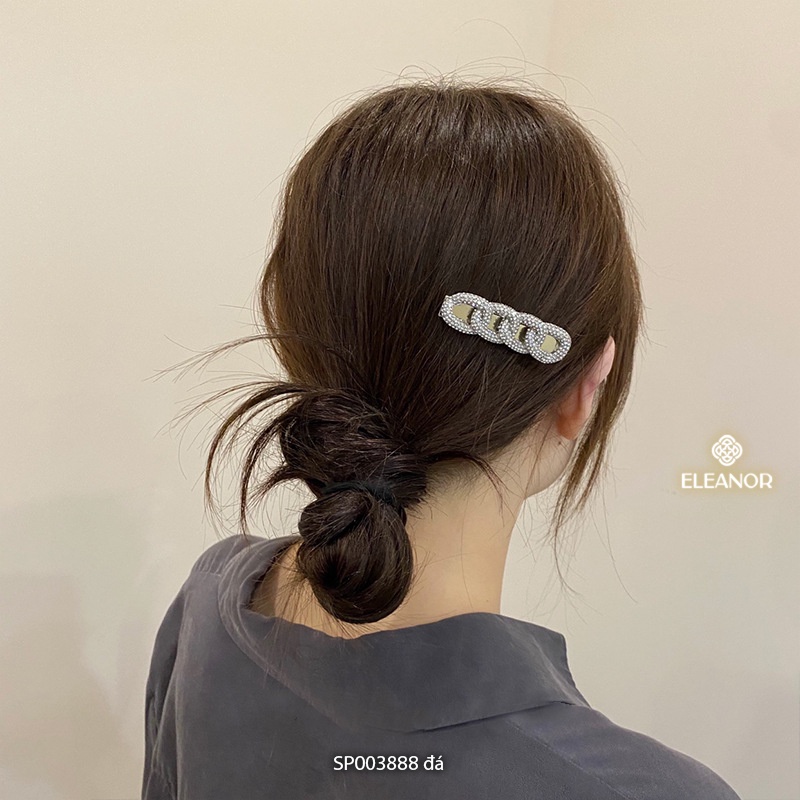 Cài tóc nữ Eleanor Accessories đính đá ngọc trai nhân tạo nhiều vòng phụ kiện tóc 3888