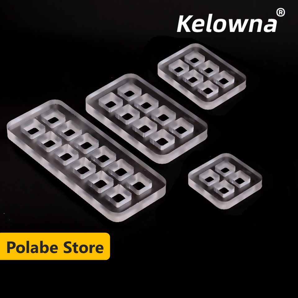 Switch Tester 6/8/12 slot - Đế gắn switch test bằng mica CNC hàng chính hãng Kelowna - Polabe Store