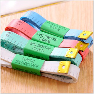 Combo 2 Thước Dây Hộp Tròn 1.5 Mét (Giao Màu Ngẫu Nhiên).