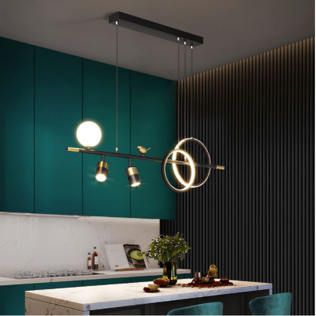 Đèn thả MONSKY ZAAPO kiểu dáng độc đáo trang trí nội thất hiện đại, sang trọng.