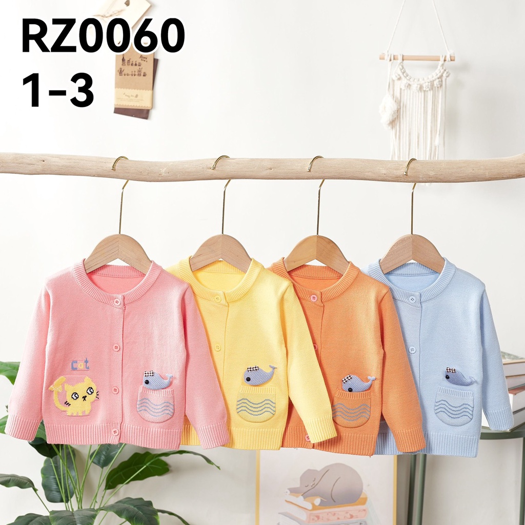 Áo len bé gái cài giữa Quảng Châu RZ0101