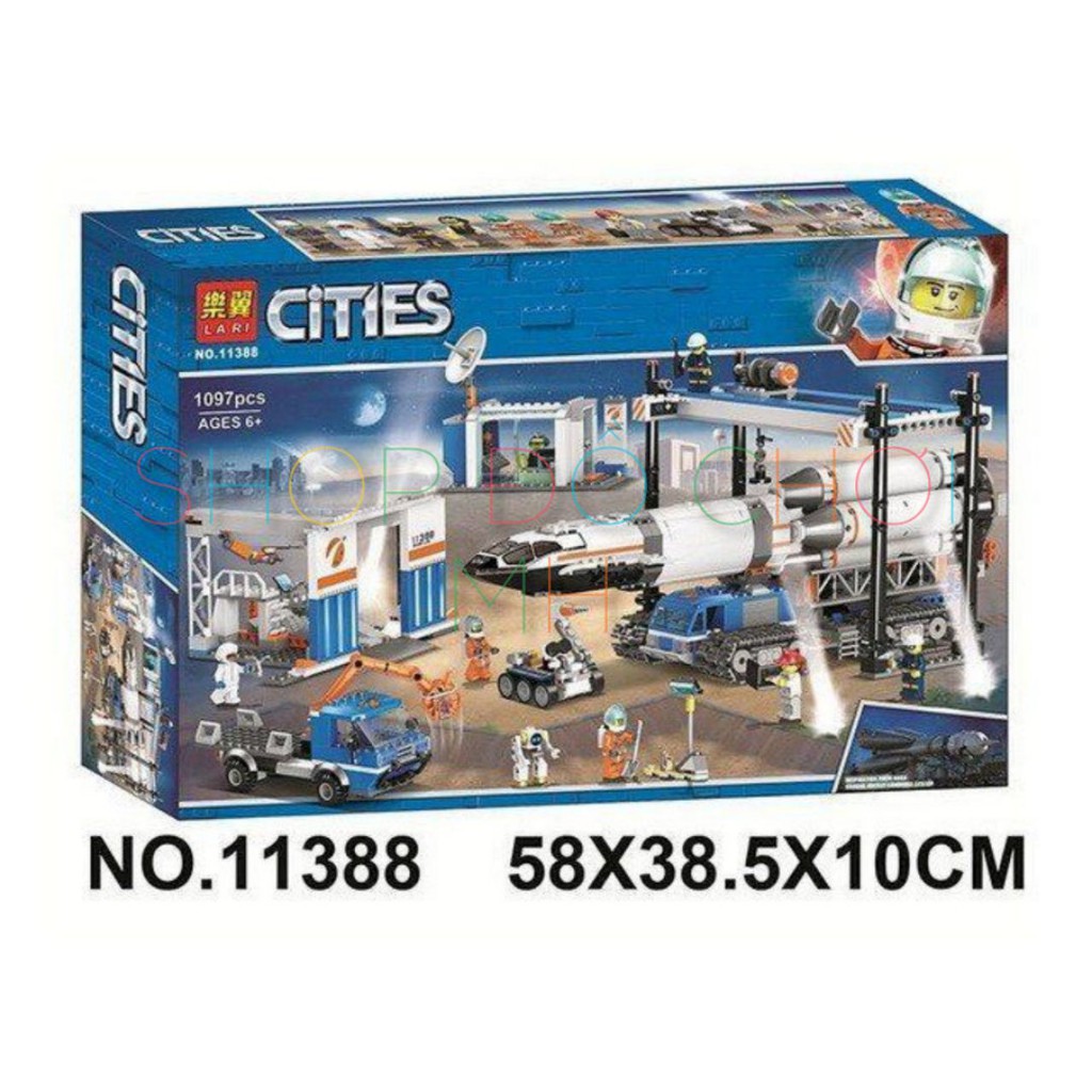 [mua 1 tặng 1] BỘ SƯU TẬP LEGO LẮP RÁP LARI CITIES