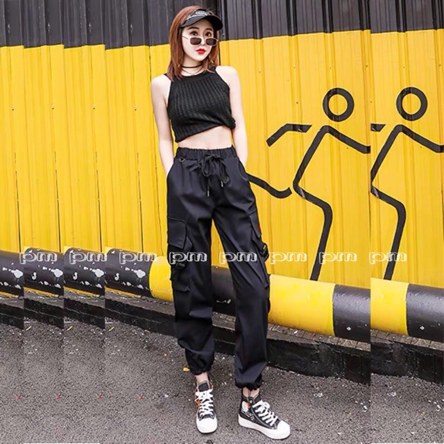 Quần Kaki túi hộp khuyên thêu chữ | BigBuy360 - bigbuy360.vn